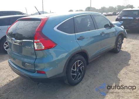 2016 Honda Cr-V Se from USA, damaged, VIN 5J6RM4H47GL036197